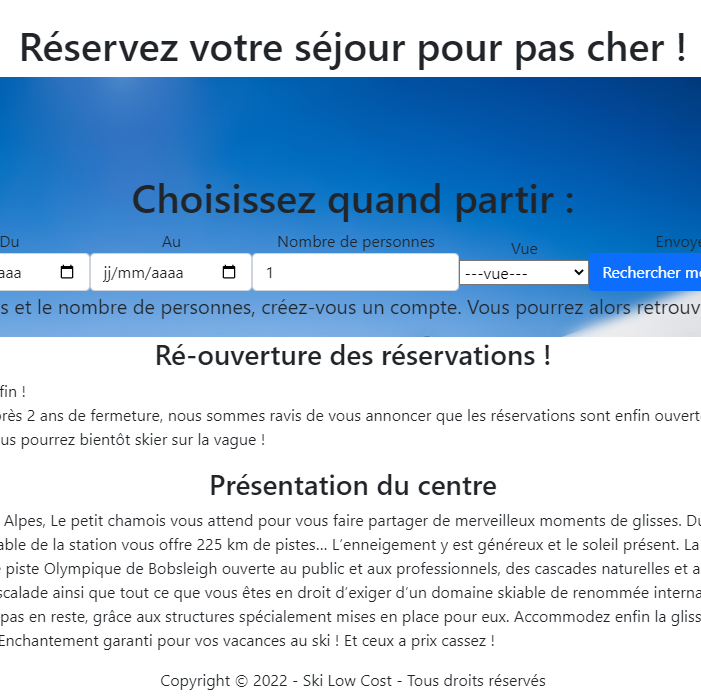 Projet base de données